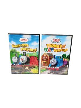 Thomas The Tank Engine Lot 2 DVD Thomas‎ Toy Workshop James Goes Buzz Buzz